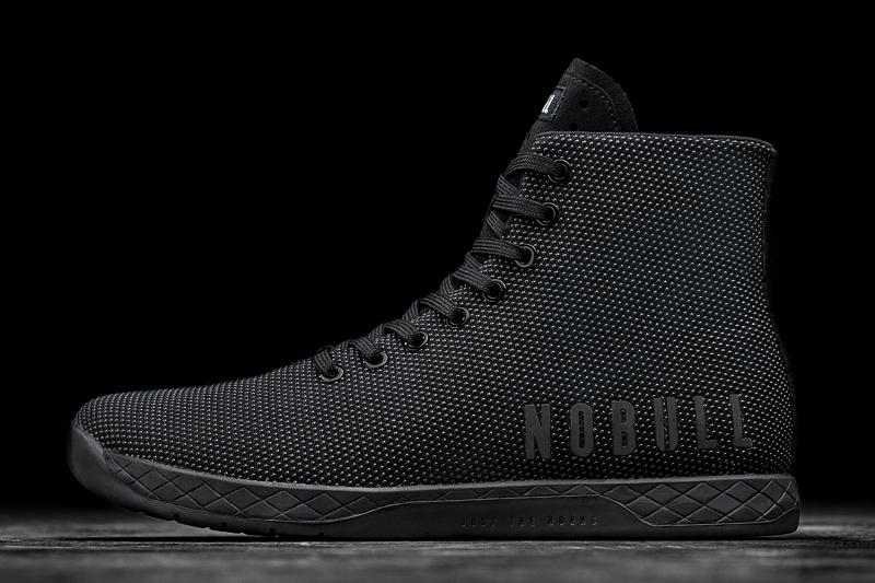 Black Nobull High-Top Men\'s Trainers | CA R1476V